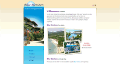 Desktop Screenshot of hotel-blue-horizon.de